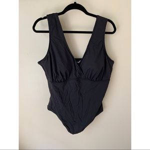 NWOT: Lands End Black Swimsuit One Piece